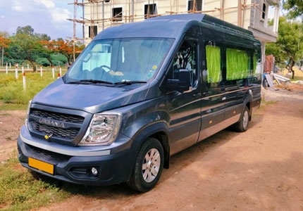 17 Seater Urbania Traveller Rental Service